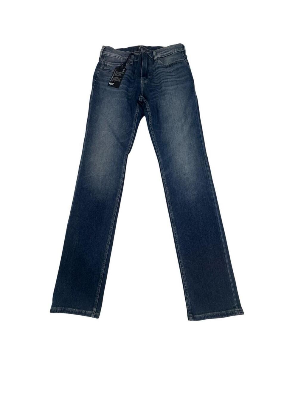 Paige Federal Slim Straight NWT Men's Jeans Carnell Wash Size 29